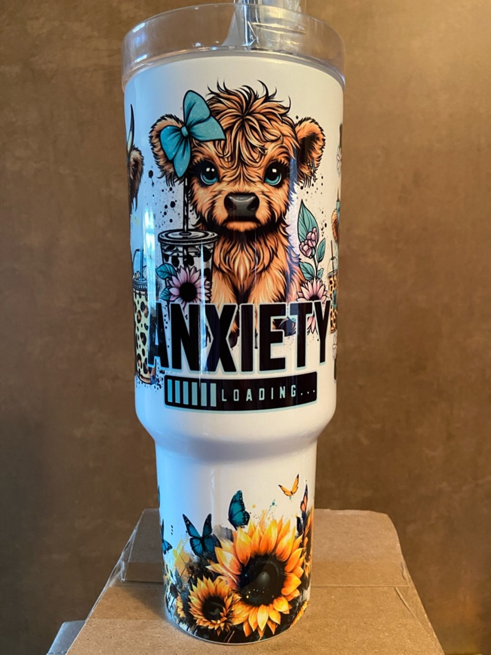 40 oz highland cow Tumbler